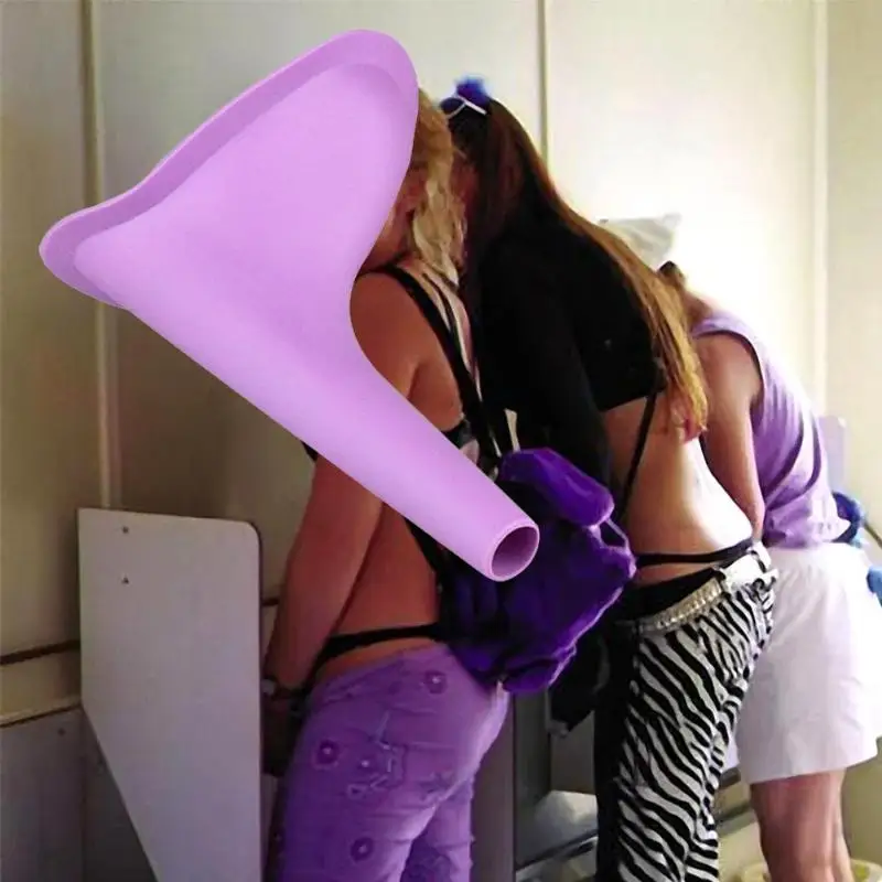 

Soft Silicone Women Pissing Urinal Pee Standing Urination Device Travel Outdoor Hiking Stand Up Piss Toilet Urinals for Women