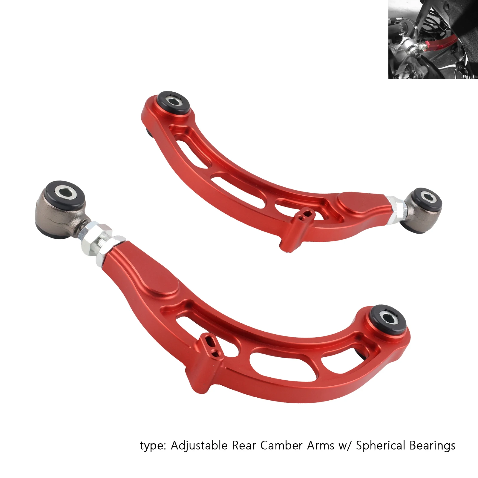 Комплект регулируемых задних рычагов пара для Honda Civic FC FK 1.5T Type R FK8/FL5 2017+ 2016-2021 гг.