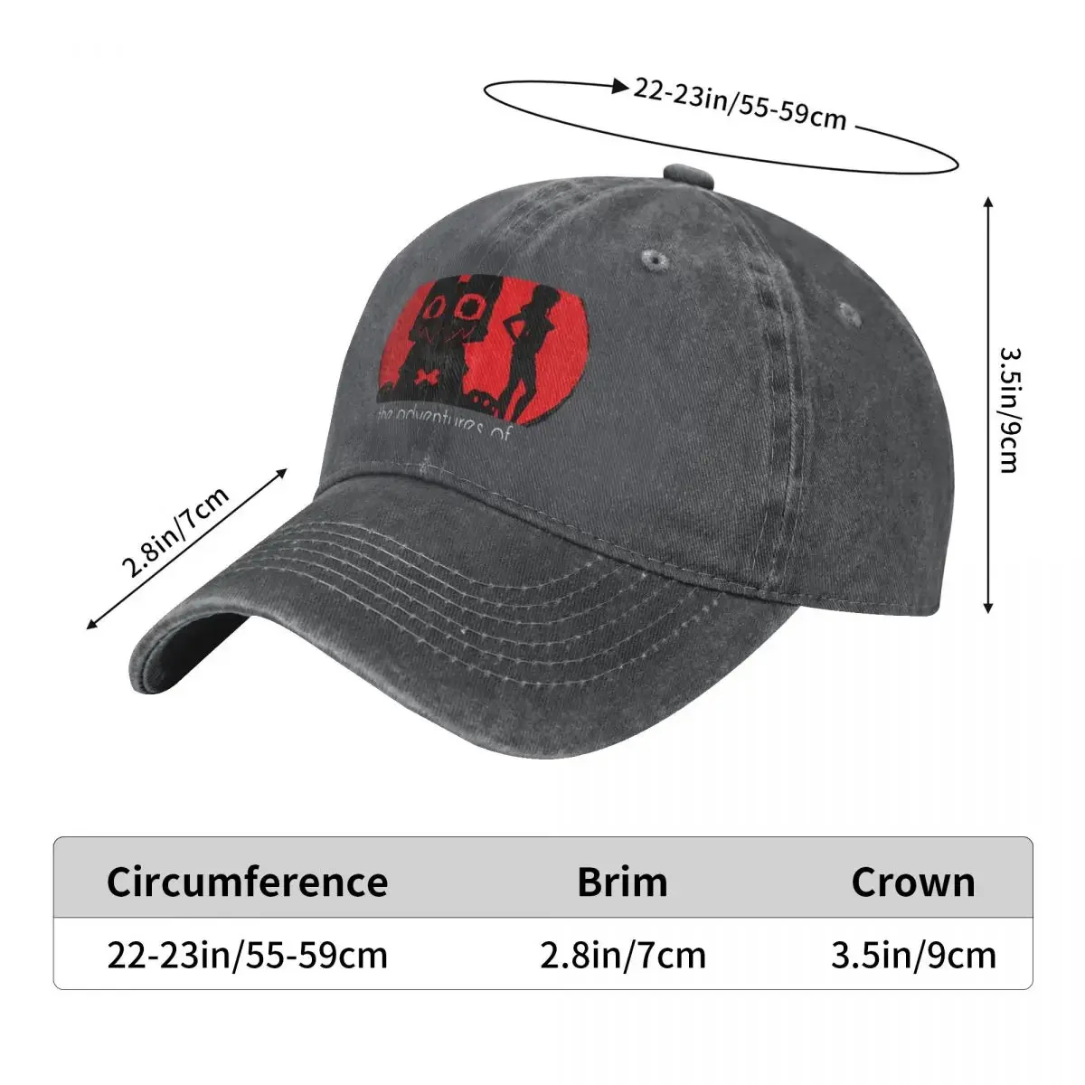 GLEIPNIR THE ADVENTURES OF SUICHI & CLAIR (BLACK) Classic . Baseball Cap Golf Hat Man Luxury For Men Women's