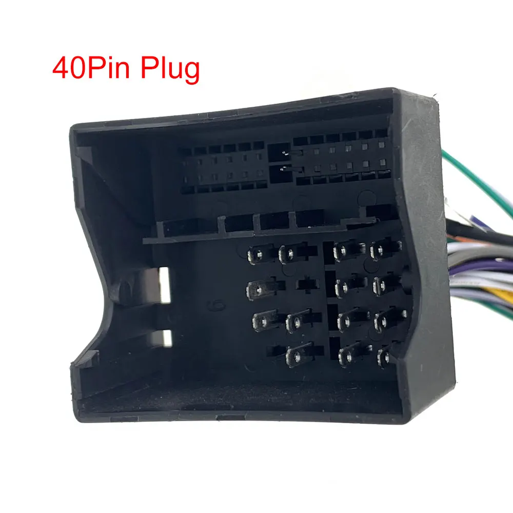 Автомобильный радиокабель Canbus декодер 40P для Volkswagen Skoda VW Golf Touran 16Pin