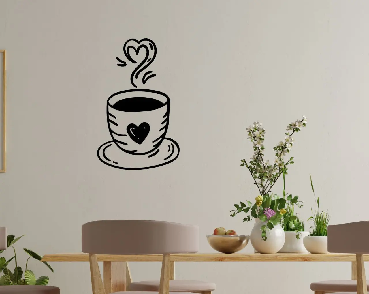 

Настенная Наклейка BK Home Coffee cup-4