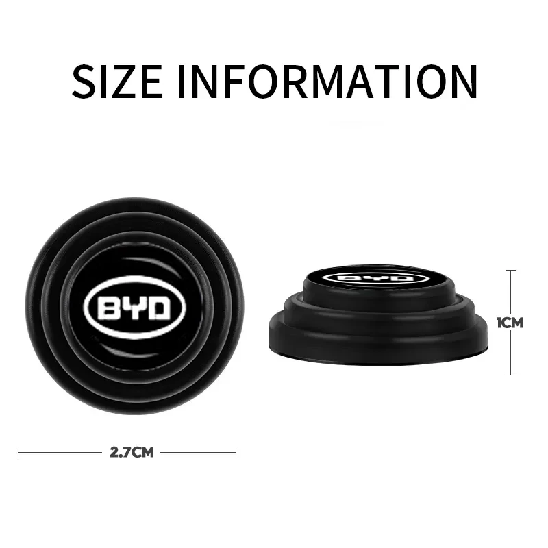 10 шт. Автомобильные силиконовые амортизаторы для дверей BYD Atto 3 Yuan F3 E6 F0 G3 I3 Plus Ea1 Song