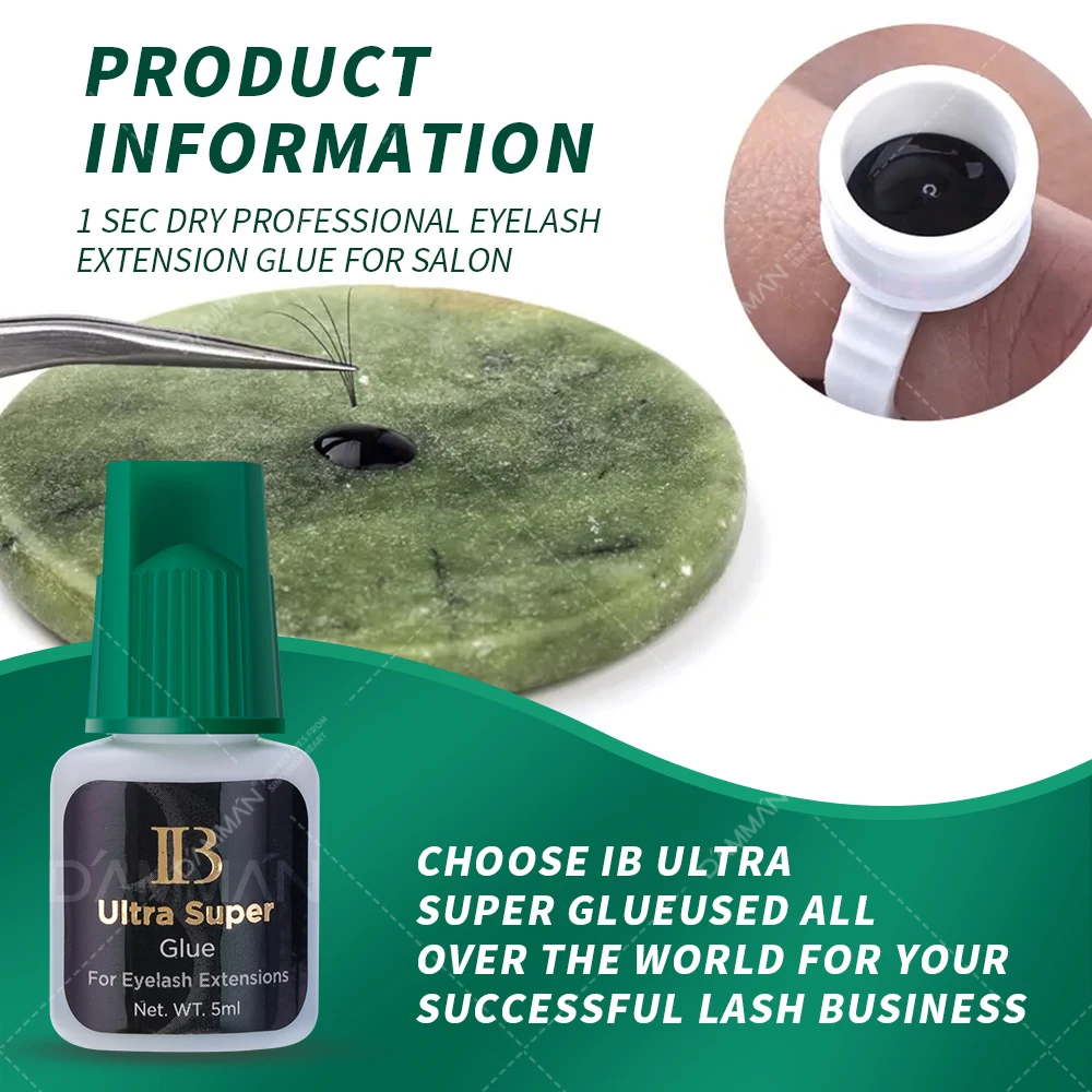 3 бутылки IB Ultra Super клей для ресниц наращивания корейский оригинальный IBeauty супер