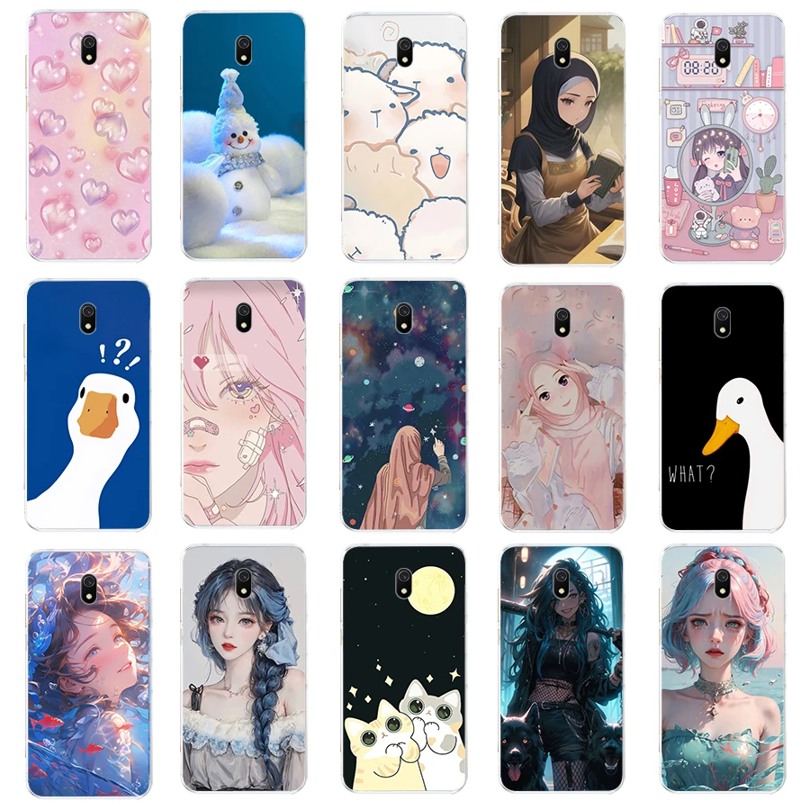 1 для redmi 8/8a/8a pro/mi 10 lite/mi 10T/10t pro Чехол TPU Мягкий силиконовый защитный чехол
