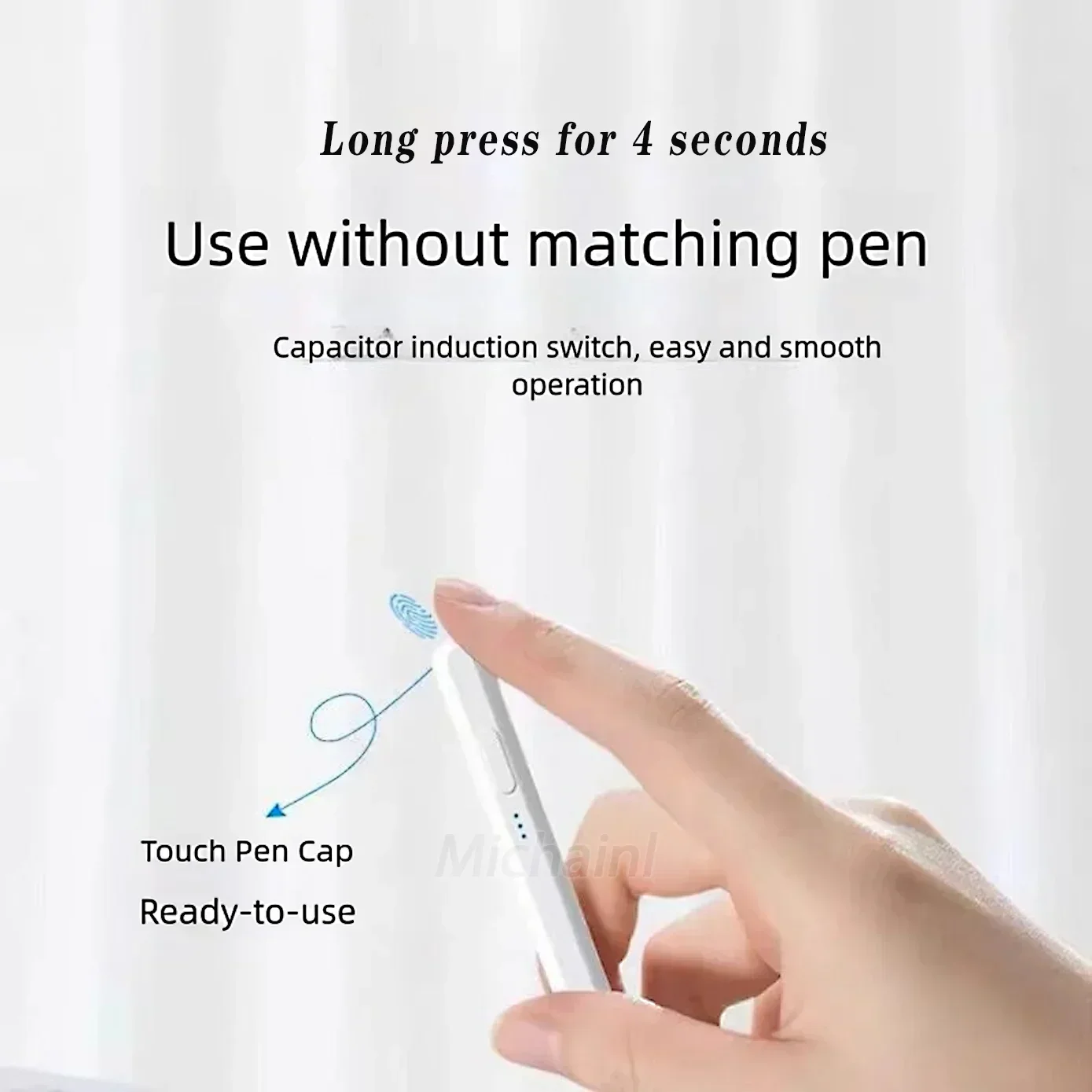 Стилус для iPad Pencil 2024 Air 6 M2 Pro M4 с функцией Bluetooth Для 11 12 9 4/5 7/8/9/10th mini 5 Tablet