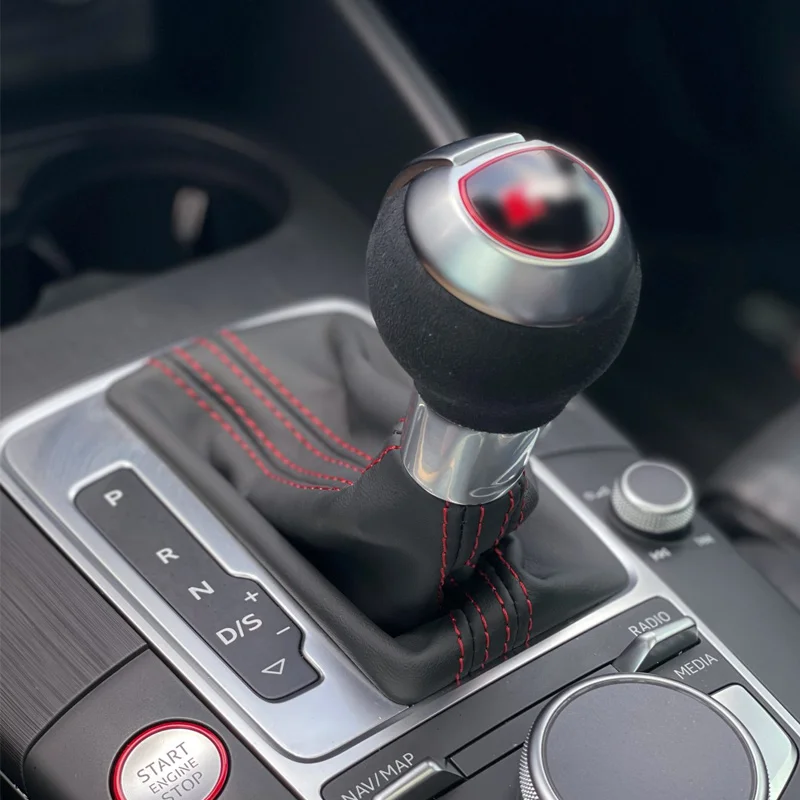 

Automatic Gear Shift Knob Shift Lever Handle Head for Audi A3 S3 RS3 Q5 S6 RS6 A4 A5 A7 A6 Golf 7 7.5 GTI