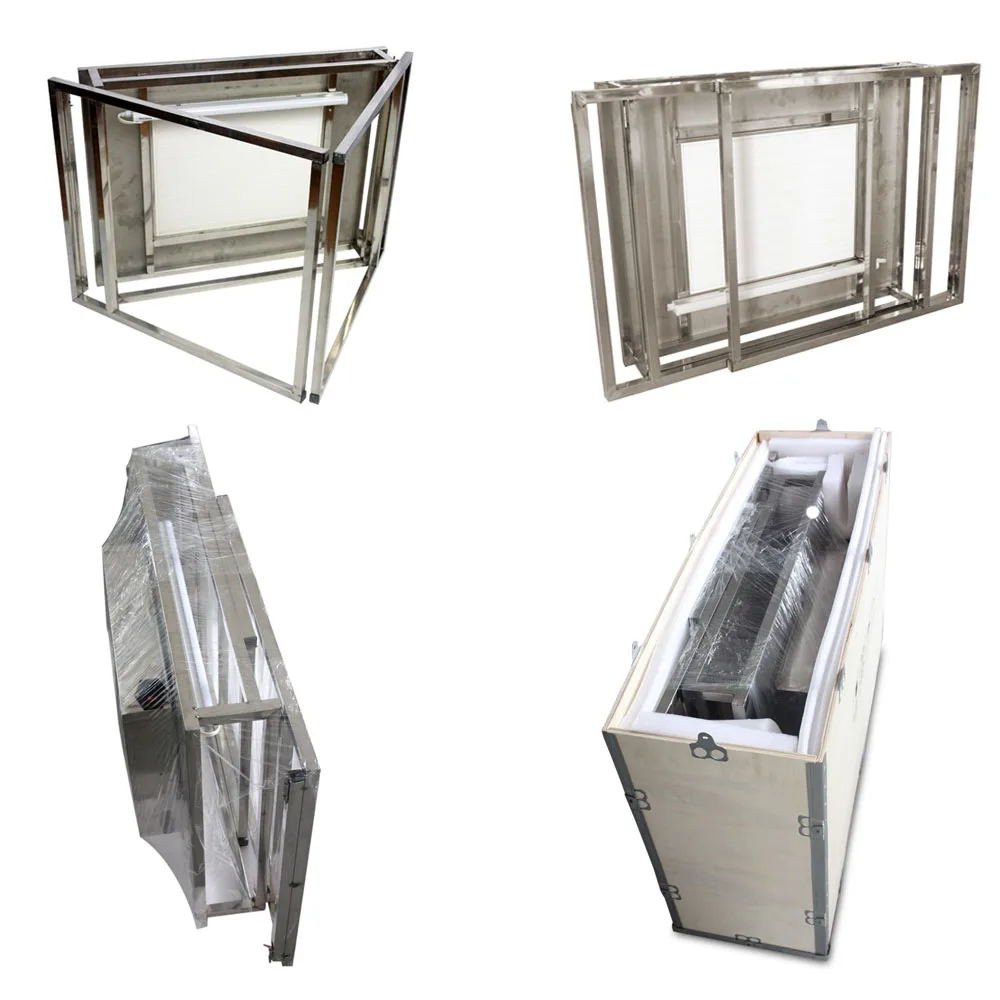 Верстак для удаления пыли с мобильного телефона TBK 805 оборудованный занавеской ESD