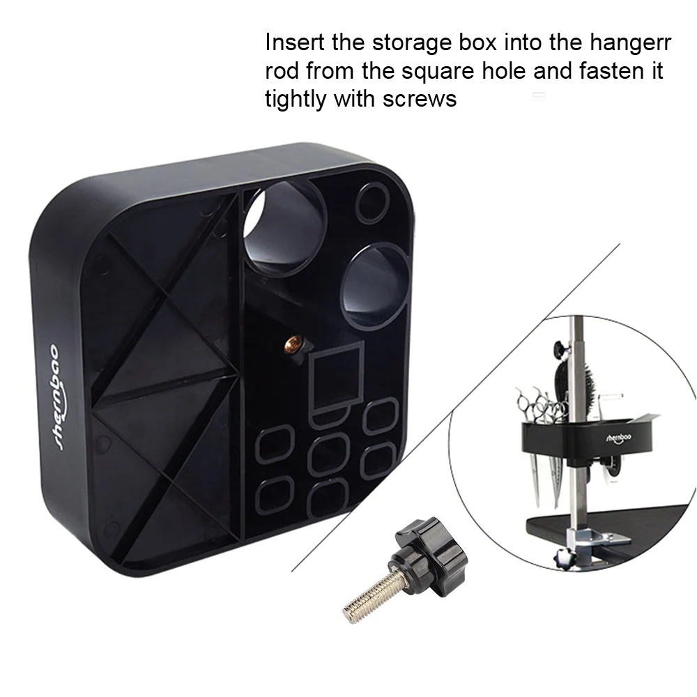 Настольные ножницы коробки для расчесок собак пластиковый ящик хранения