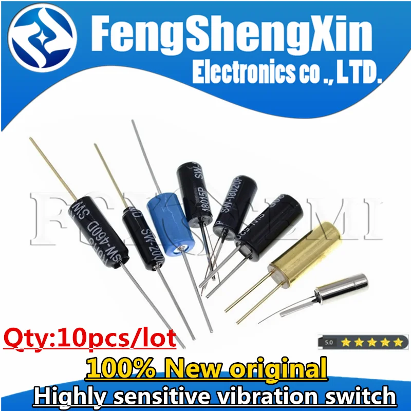 

10pcs Highly sensitive vibration switch SW-18010P SW-18015P SW-18020P SW-58010P SW-520D SW-460D SW-420 SW-200D SW-200 SW420D