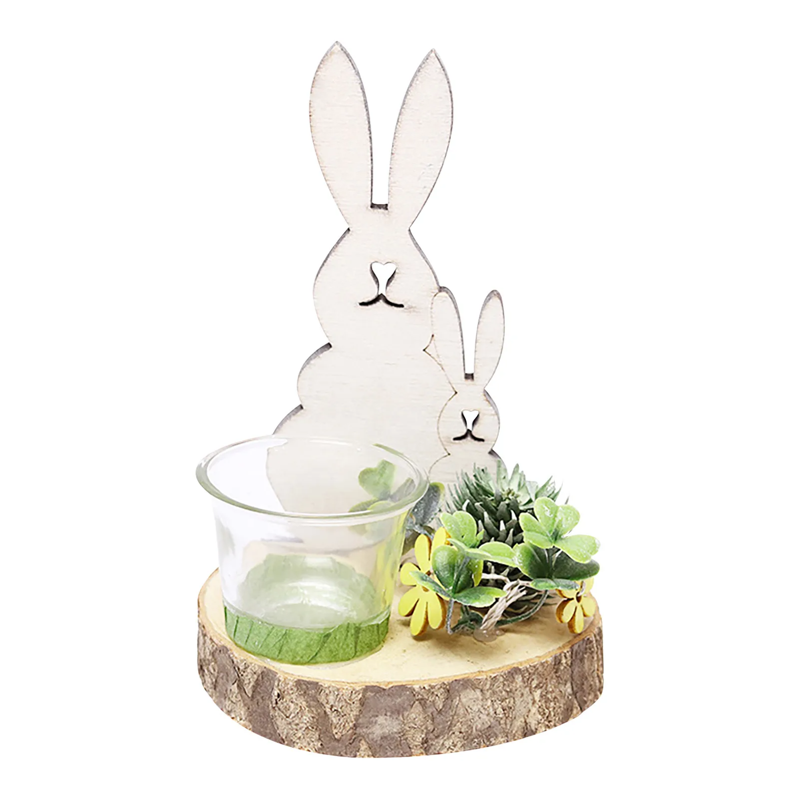 Tick Easter Natural Home Decor Candlestick Holders For Taper
