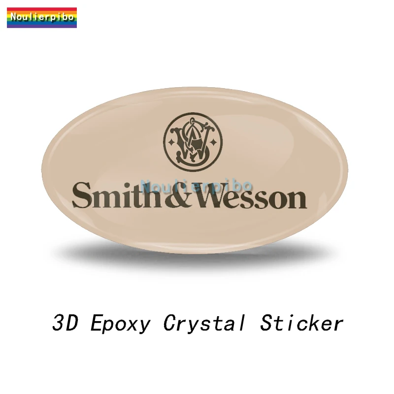 Наклейки на концентратор телефона Смита и Вессона силиконовые 3D для