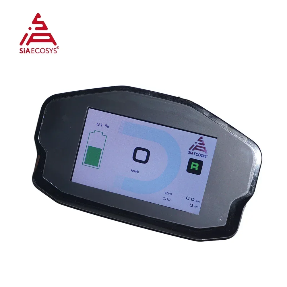 Фото SIAECOSYS НОВЫЙ DKD TFT с CAN-BUS Электрический скутер Дополнительный инструмент Спидометр с ЖК-дисплеем №3