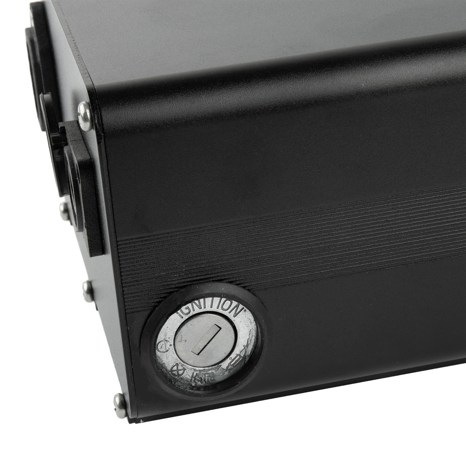 

Ebike Shelf Battery Box Large Capacity With 2 XKey 1865/21700 Aluminum Alloy Electric Bike EBike Replacement Parts