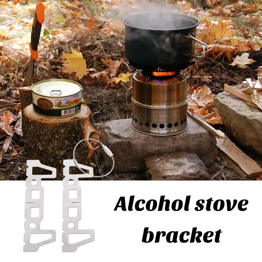 Удобный в переноске кронштейн для плиты компактная Легкая стойка спиртовой