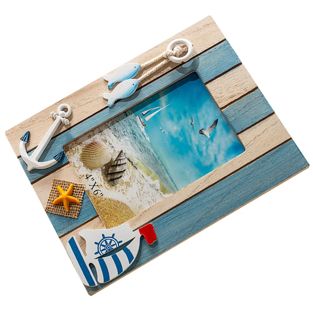 

Рамка для фотографий держатель для дисплея настольное украшение для дома изысканный Средиземноморский стиль