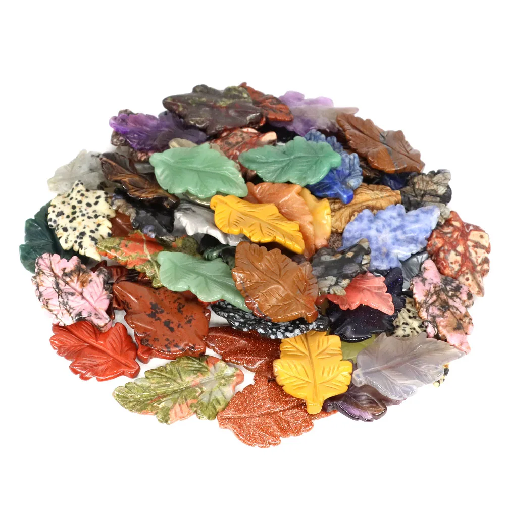 

Хрустальная подвеска-листик