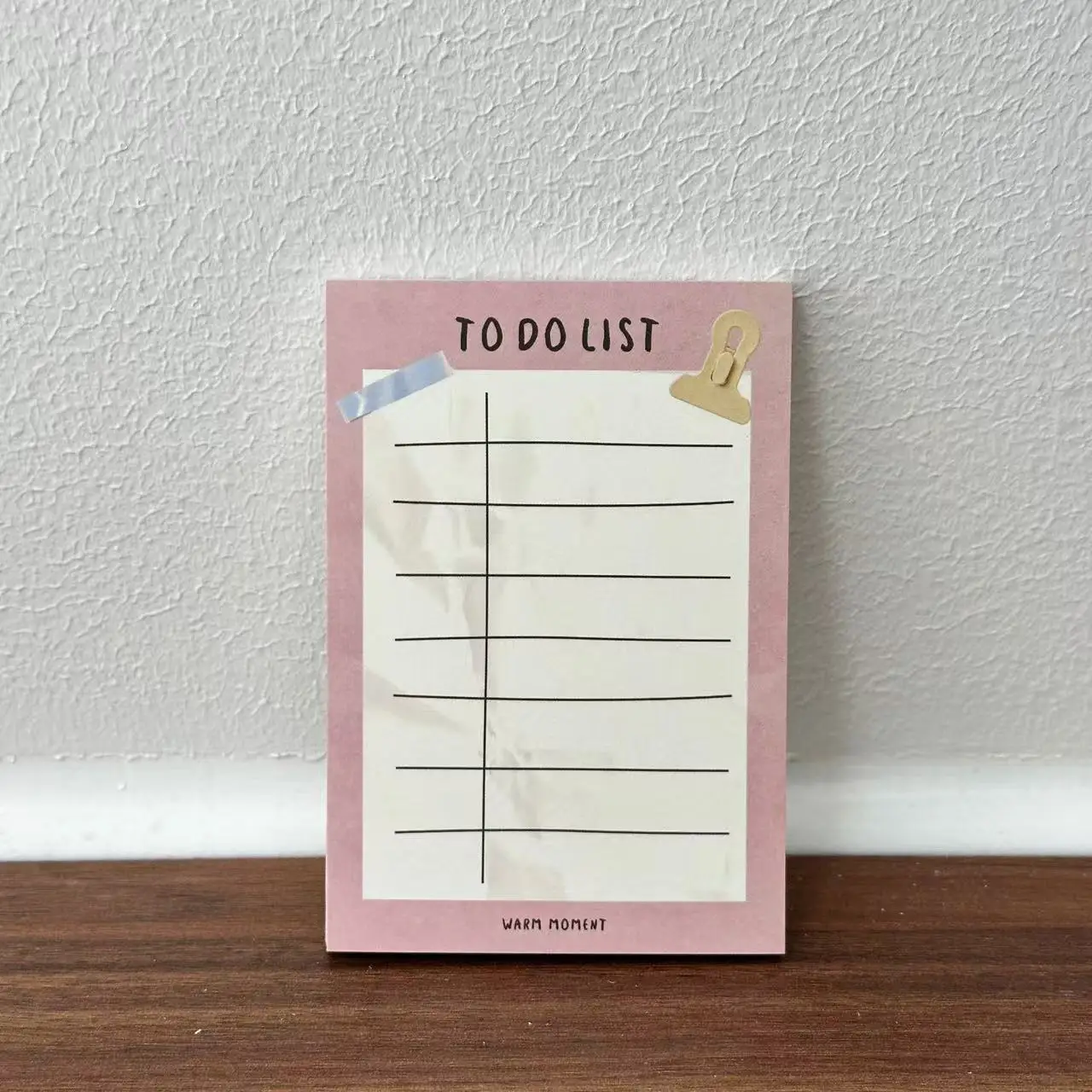 

Оригинальный корейский блокнот для заметок кремовый