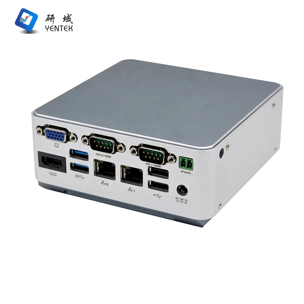 

YENTEK N8150Z-V Full aluminum case fanless cooling structure gaming desktop mini pc computer with Integrated 10th Gen inte CPU