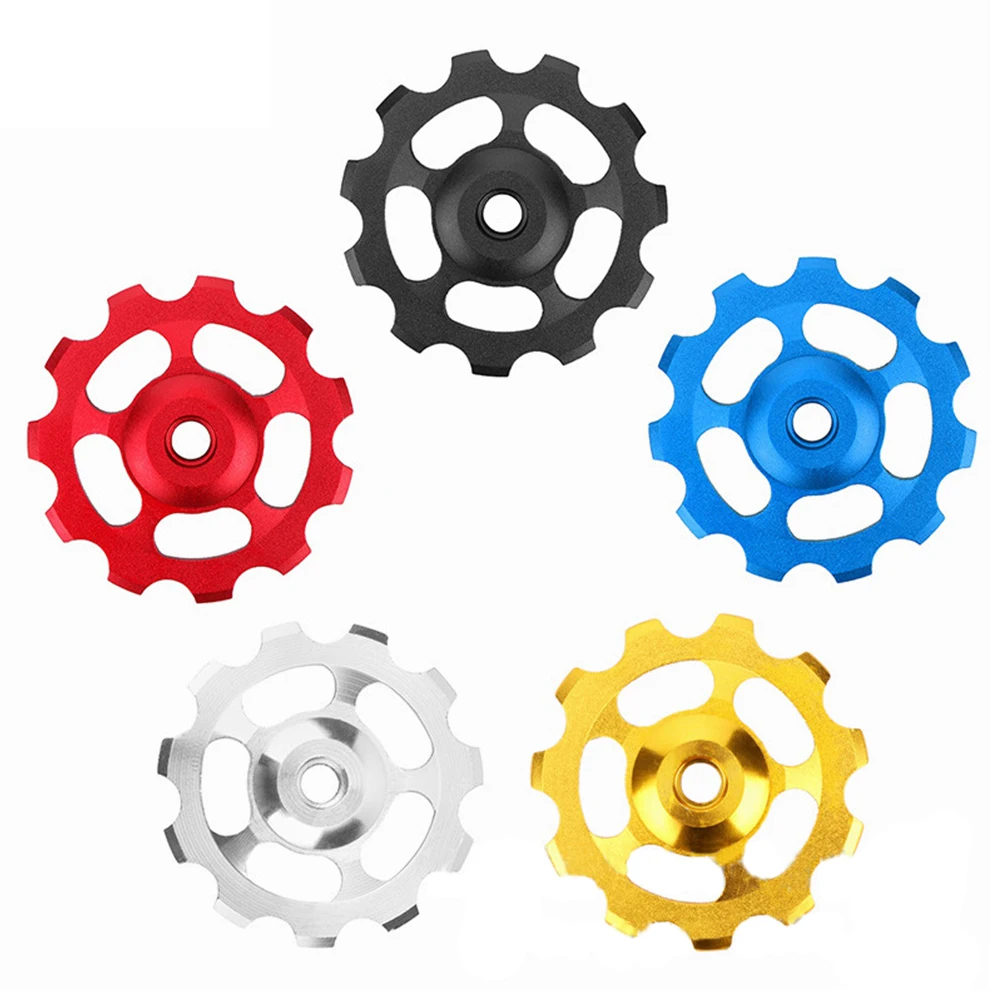 

MTB Bicycle Rear Derailleur Jockey Wheel 11T Aluminum Mountain Road Bike Pulley Roller Idler Cycling Guide Wheel Accessories