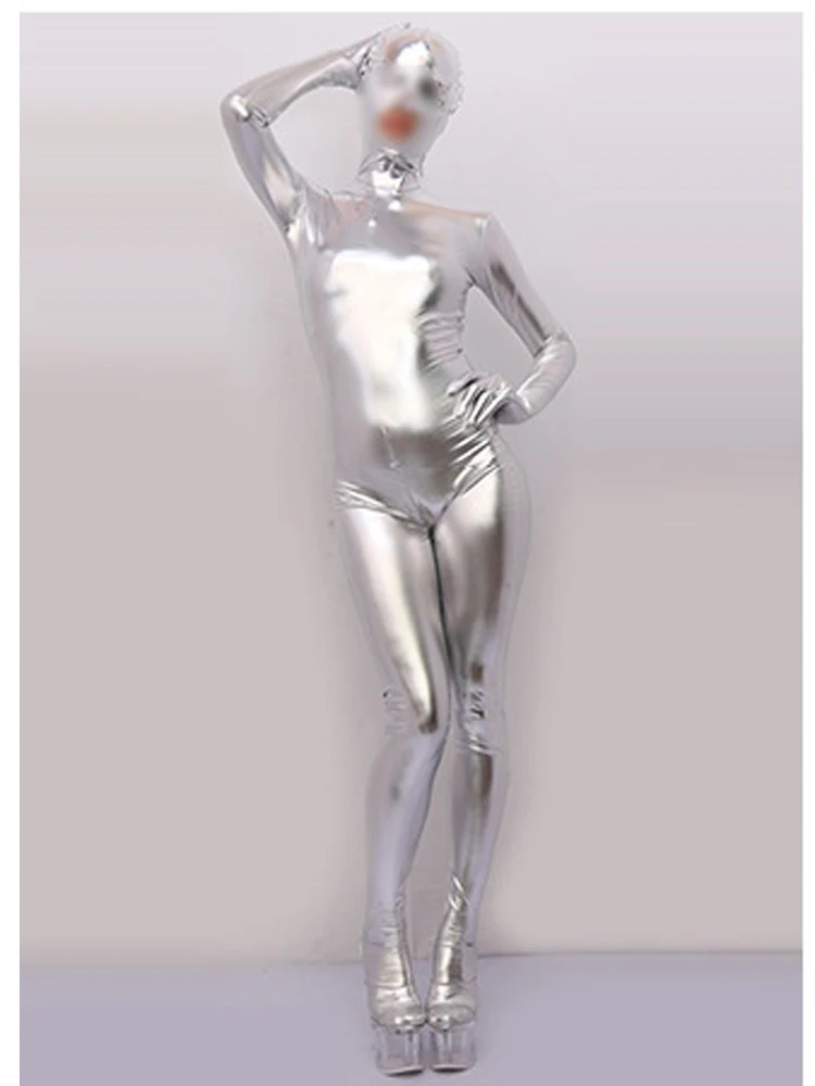 Женские колготки с покрытием всего тела Корректирующее белье на молнии открытой