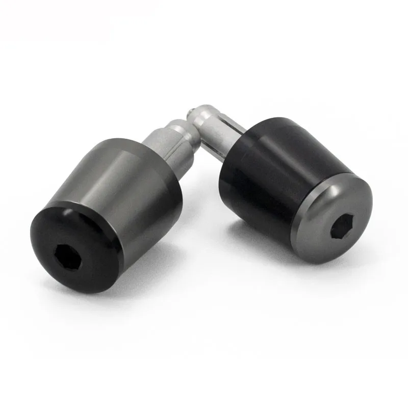 Черная серая заглушка для ручки мотоцикла Заглушка Руля Мотоцикла