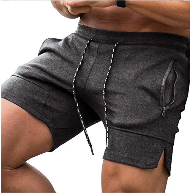 

2023 Summer New Multicolor Sports Fashion Beachwear Men's Zipper Pocket Drawstring Men's Shorts