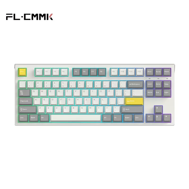 FL · ESPORTS GP87 87-клавишное однорежимное проводное полноклавишное RGB Освещение с