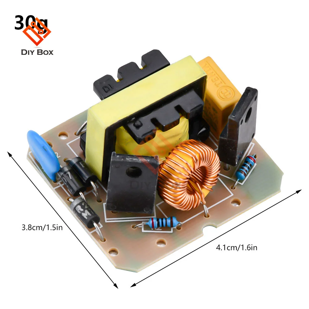 

Dual Mode 40W DC-AC Boost Inverter Module 12V to 220V Step UP Power Module Inverse Converter Booster Module Power Regulator