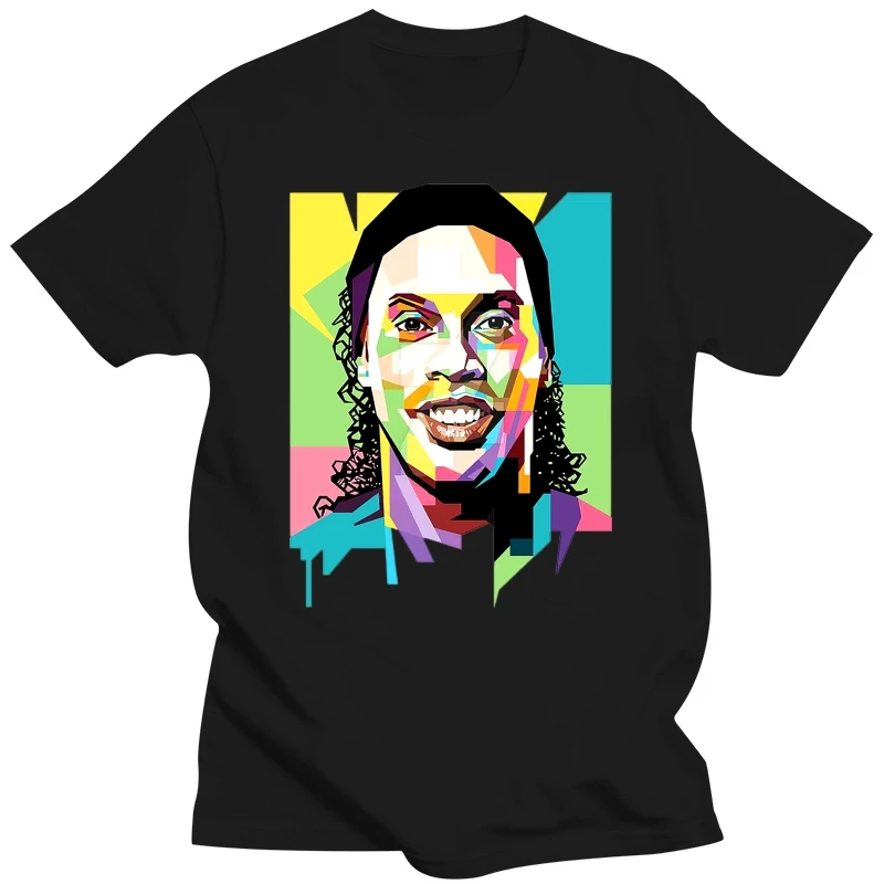 Футболка Wpap Ronaldinho лучшего качества 100% хлопок 033495