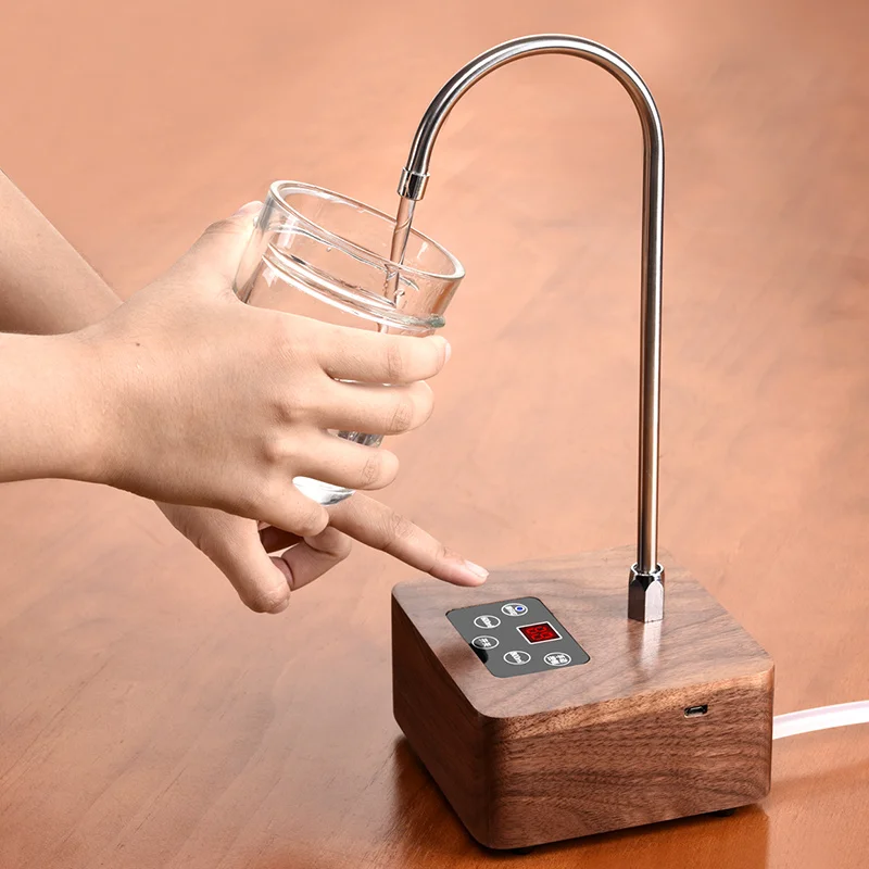 

Умный дозатор воды, USB-насос для питьевой воды, перезаряжаемый, настольное устройство для откачки