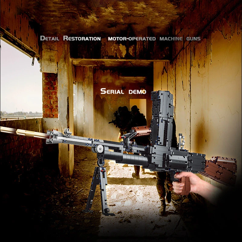 WW2 военный оригинальный механизированный легкий пулемет светильник