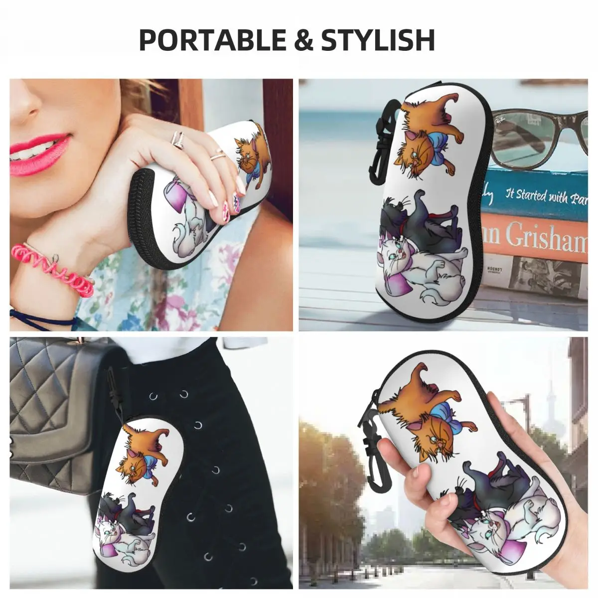 Чехол для очков Aristocats Cats Marie Playing Around модный защитный чехол унисекс коробка