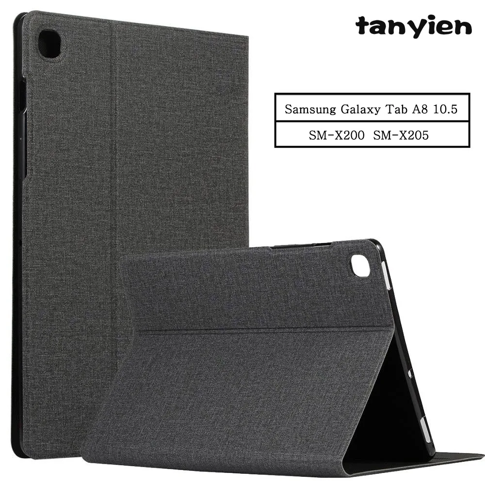 

Чехол для планшета Samsung Galaxy Tab A8 10,5 дюйма, Женский флип-чехол из искусственной кожи X200 X205, мягкий силиконовый чехол внутри