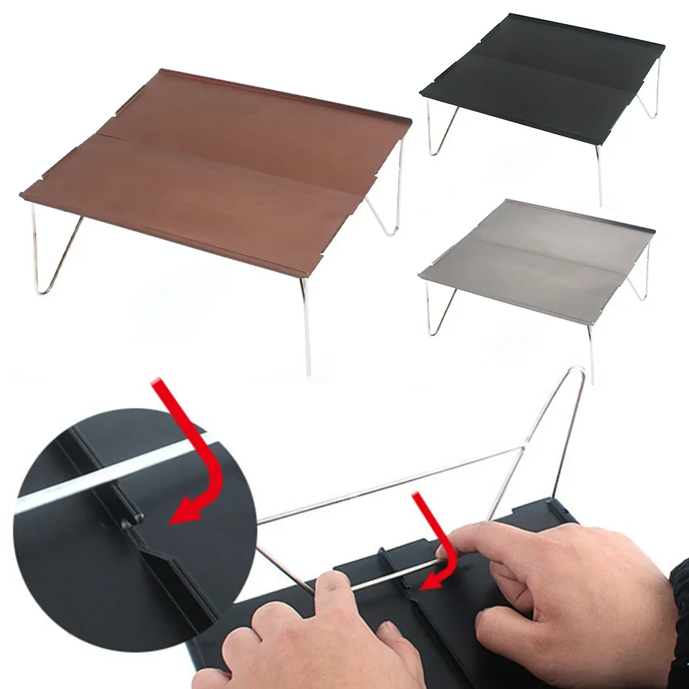 Компактный складной стол для пикника и барбекю