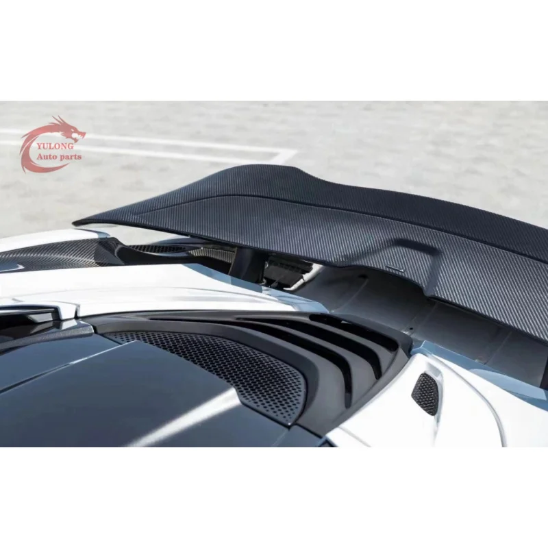 Фото Для McLaren 720S: Обновленный задний спойлер из карбона в стиле Vors, комплект обвеса №3