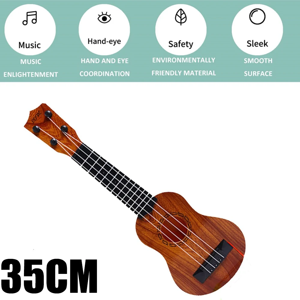 1 шт. Детская Классическая гитарная игрушка 4 струны