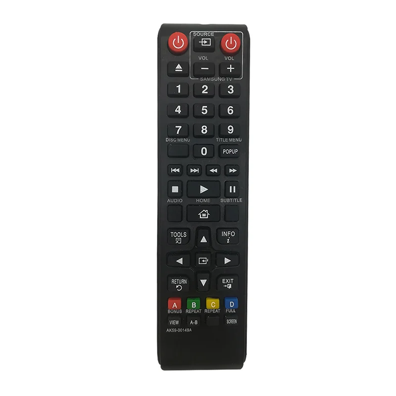 

AK59-00149A Remote Replacement for Samsung DVD BD Blu-Ray Disc Player Remote, Applicable BDF5100/ZA BD-ES5300 BD-FM51 BD-FM57C B