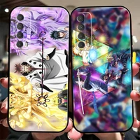japan naruto anime phone case for huawei honor 10 v10 10i 10 lite 20 v20 20i 20 lite 30s 30 lite pro funda liquid silicon black