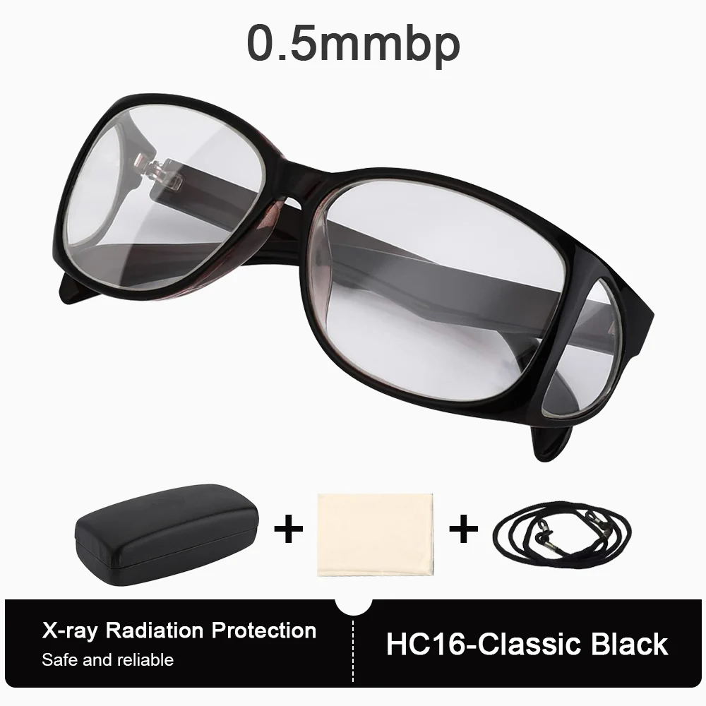 

Очки-свинцовые очки радиационной защиты 0,5/0,75 ммpb с боковой защитой, рентгеновские гамма-пролеи, Plomados para Rayos X