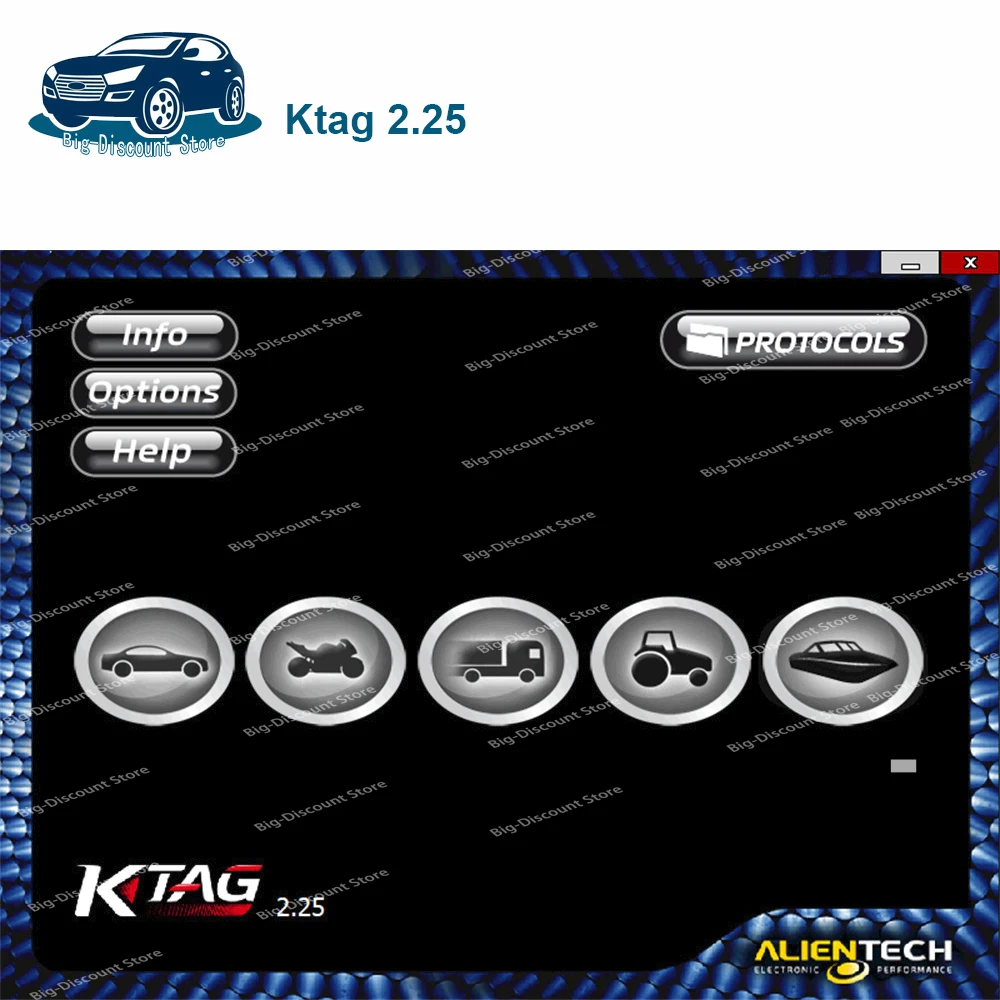 Новейший Ktag 2.25 для Kess V5.017 Автомобили Грузовики Программатор ЭБУ K-T-A G V7.020