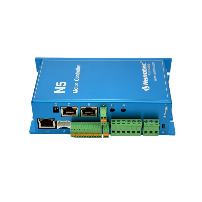 

Контроллер двигателя Ethernet и CANBus поддерживает шаговый двигатель и серводвигатель BLDC