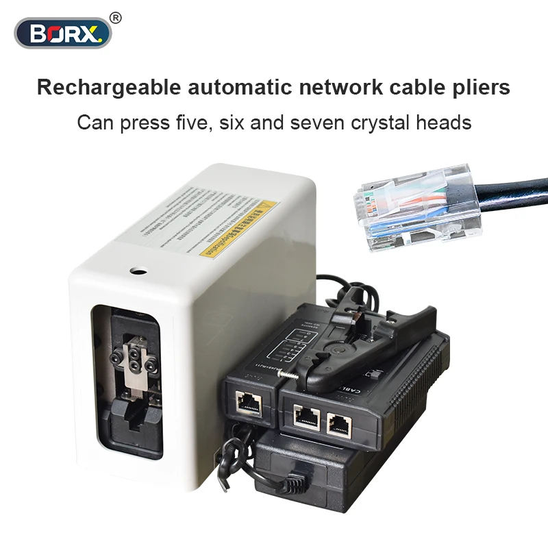 

RJ45 Crimper Machine Ethernet Network Lan Cable Plug Crimping Pliers Machine Ethernet Wire Rj45 Connector Crimping Tools