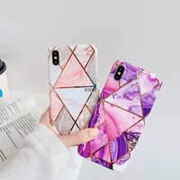 electroplated splicing marble protective cover is suitable for samsung note20 a51 a50 a70 a21 a20 a40 s20 s8 mobile phone case