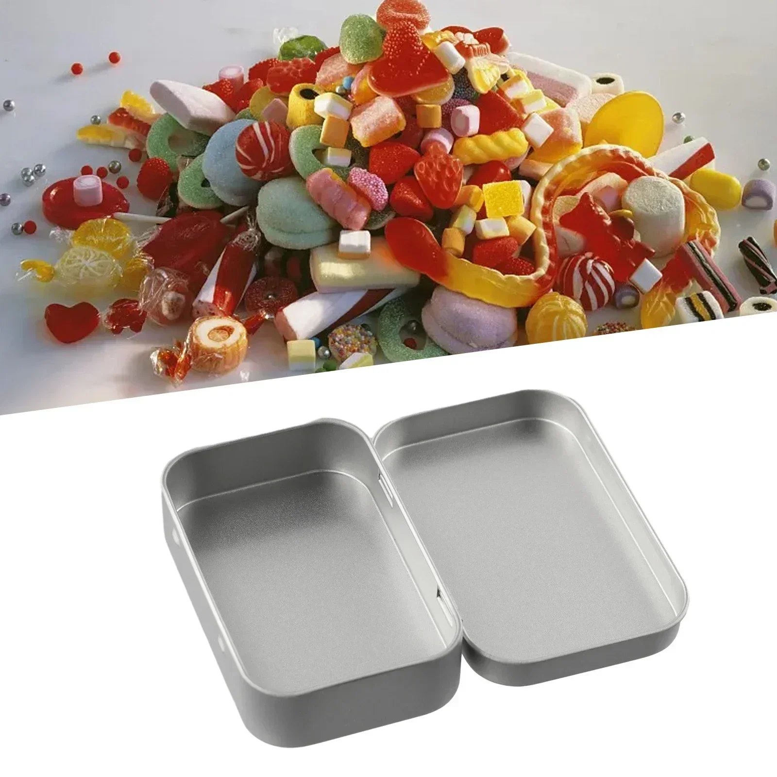 Ящики для хранения металлическая коробка маленький 6 штук * косметики блеска губ