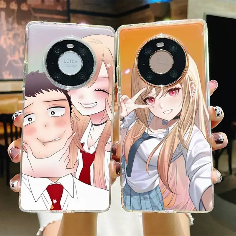 

Anime My Dress Up Darling Phone Case for Samsung S10 20 22 23 A10 40 for Xiaomi10 Note10 for Huawei P50 20 Honor60 70