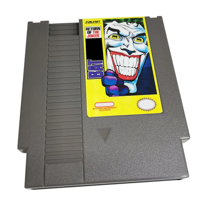 

Classic Game Bat return of joker For NES Super Games Multi Cart 72 Pins 8 Bit Game Cartridge,for NES Retro Game Console