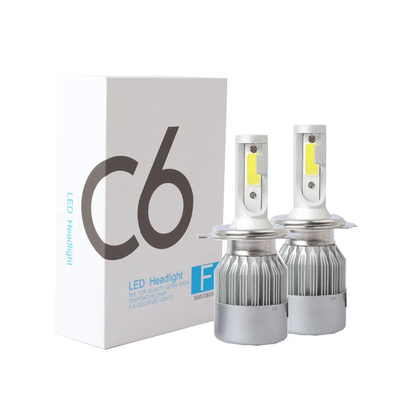 

C6 Car LED Headlight COB Lamp Beads Car Headlight Car Led Headlight