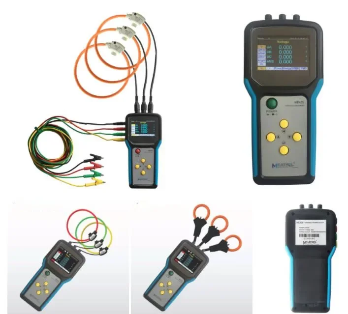 

Портативный трехфазный четырехпроводной цифровой Интеллектуальный измеритель напряжения и тока