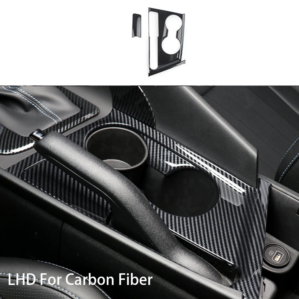 

RHD/LHD для Hyundai Elantra CN7-N Line 2020-2023, красная автомобильная центральная консоль, держатель для чашки с водой, накладка, внутренняя отделка