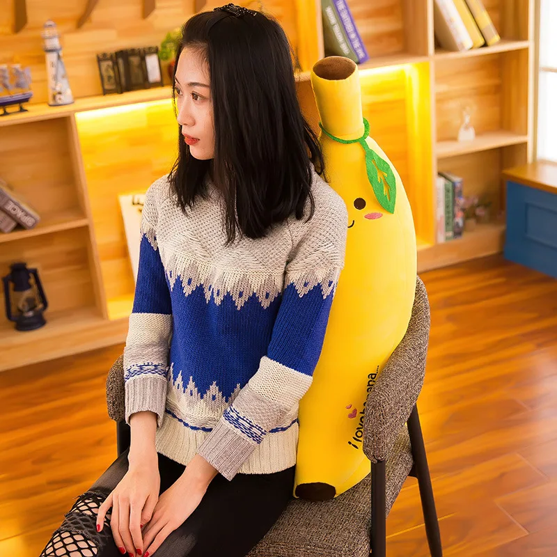 Long toy soft banana plush pillow simulation fruit cushion eiderdown doll wholesale | Movies &amp TV